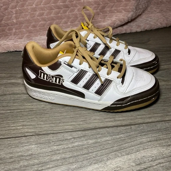 VGUC M&M's x adidas Forum '84 Low 'Brown' Colorway - Picture 1 of 11